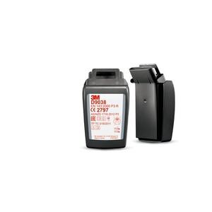 3M D9038 Secure Click Hard Case P3R Particulate Filter (Pack 2)