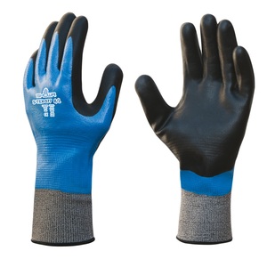 Showa S-Tex 377 Nitrile coated Glove Blue